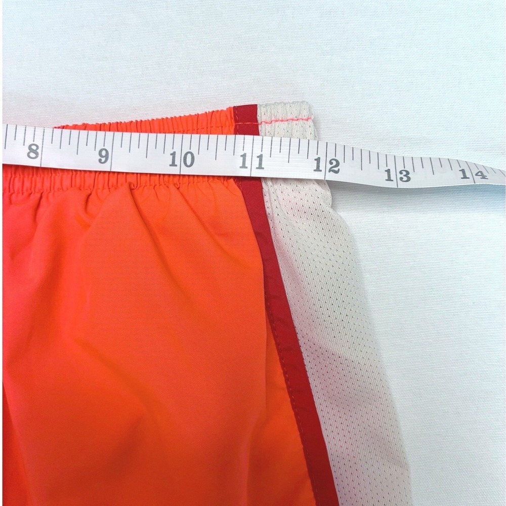 Nike Dri-FIT Tempo Running Shorts Orange Women's Size Small 3 Inch Inseam - Picture 8 of 11